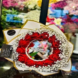  Gaziantep Çiçekler - Aynalı buket