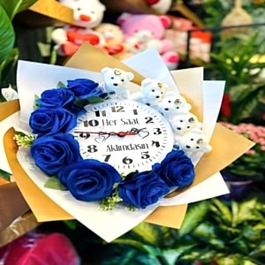  Gaziantep Çiçek Gönder - Saatli buket
