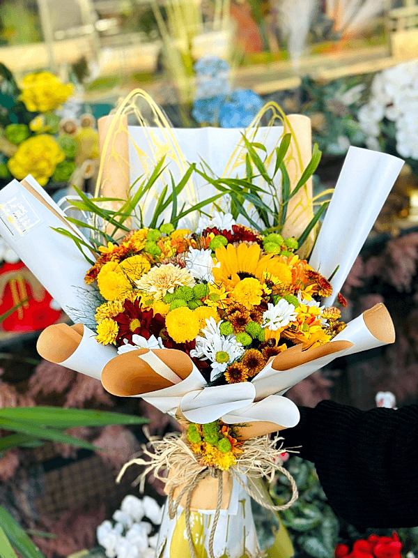  Gaziantep Çiçek Gönder - Kelebek Model Mevsim Buketi