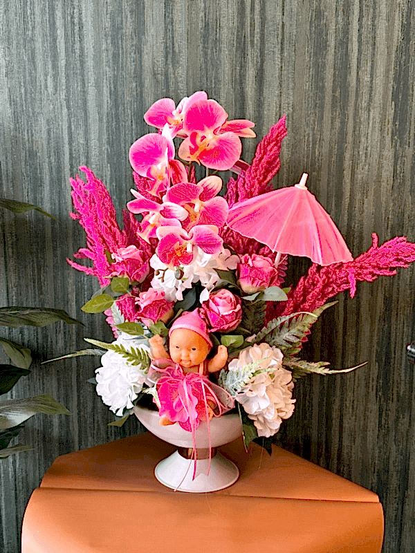  Gaziantep Çiçek Gönder - Kız Bebek Çiçeği Yapay 