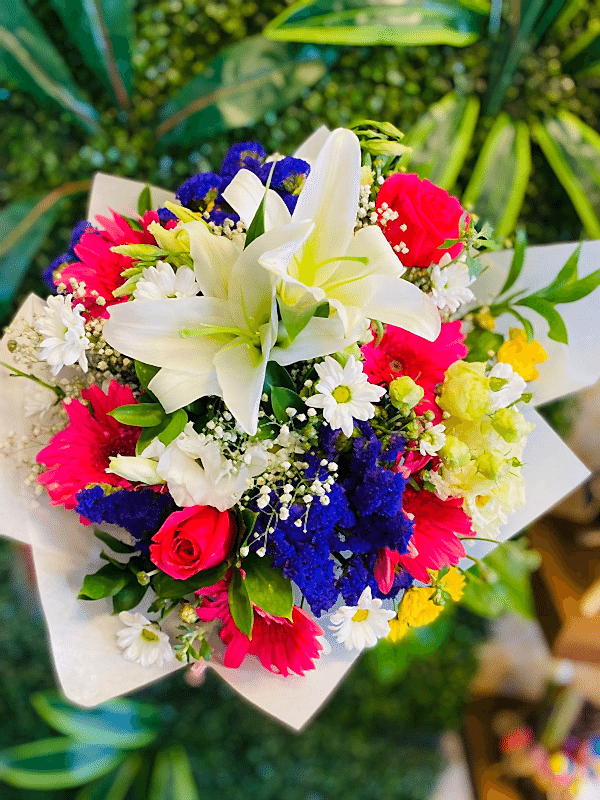  Gaziantep Çiçekler - Zambak ve Mevsim Buketi