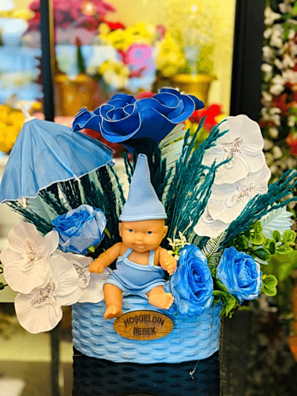  Blumen an Gaziantep senden - Willkommensblume für Babys