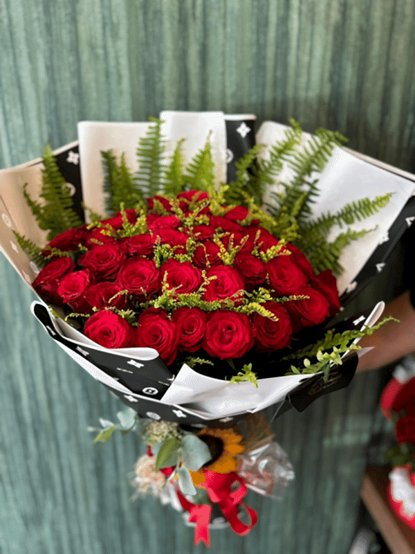 Gaziantep Çiçekler - 41 li Kırmızı Gül Buketi