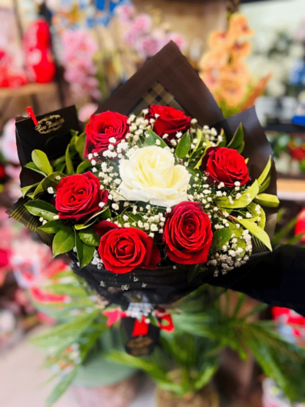  Gaziantep Çiçek Gönder - 7 li  Gül Buketi