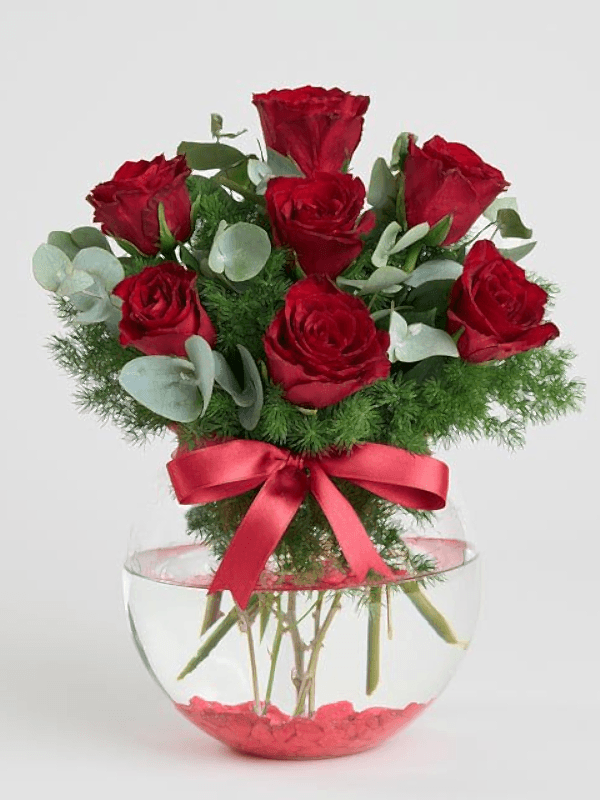  Gaziantep Çiçek Gönder - Aşk  Fanusu