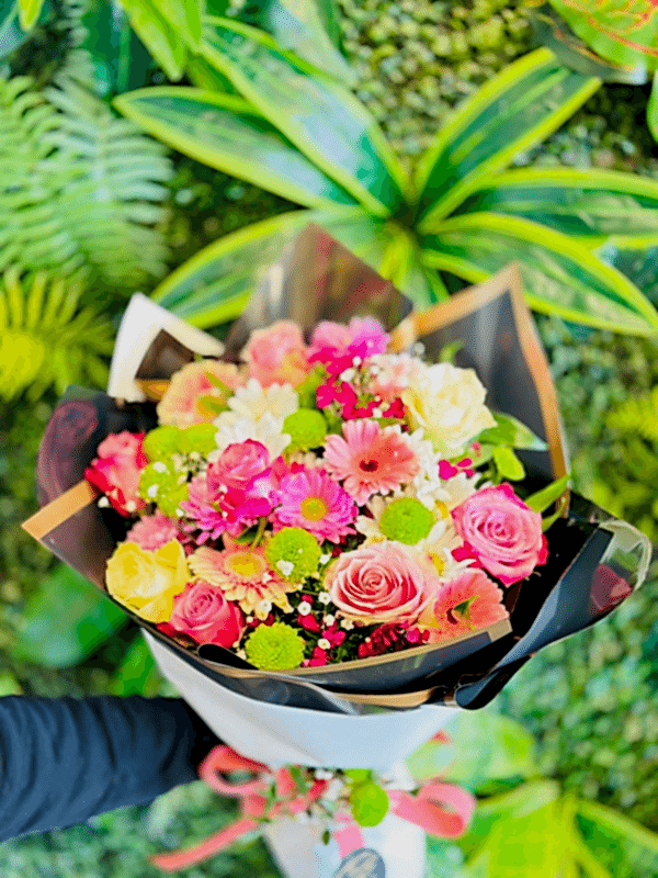Gaziantep Çiçek Siparişi - Pembe Tonlu Soft Mevsim Buketi