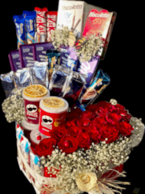  Gaziantep Çiçekçi - Vip Çikolata Gül Kutusu En Güzel Model