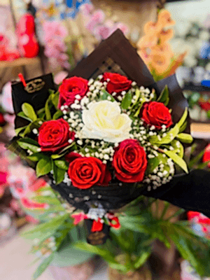  Gaziantep Çiçek Gönder - 7 li  Gül Buketi